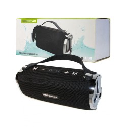 HOPESTAR PORTABLE BLUETOOTH SPEAKER H36 TWS/HANDS-FREE/TF/AUX WITH MICROPHONE BLACK HOPESTAR PORTABLE BLUETOOTH SPEAKER H36 TWS/HANDS-FREE/TF/AUX WITH MICROPHONE BLACK